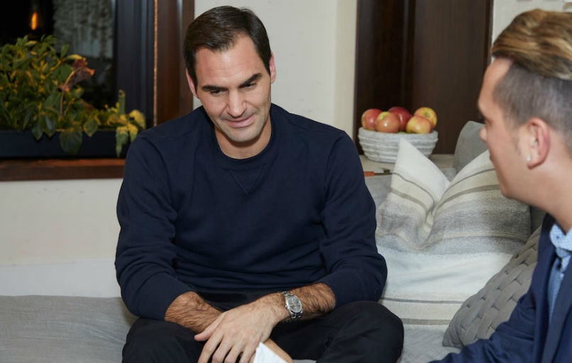 Федерер реши да помогне на млада швейцарка компания за обувки