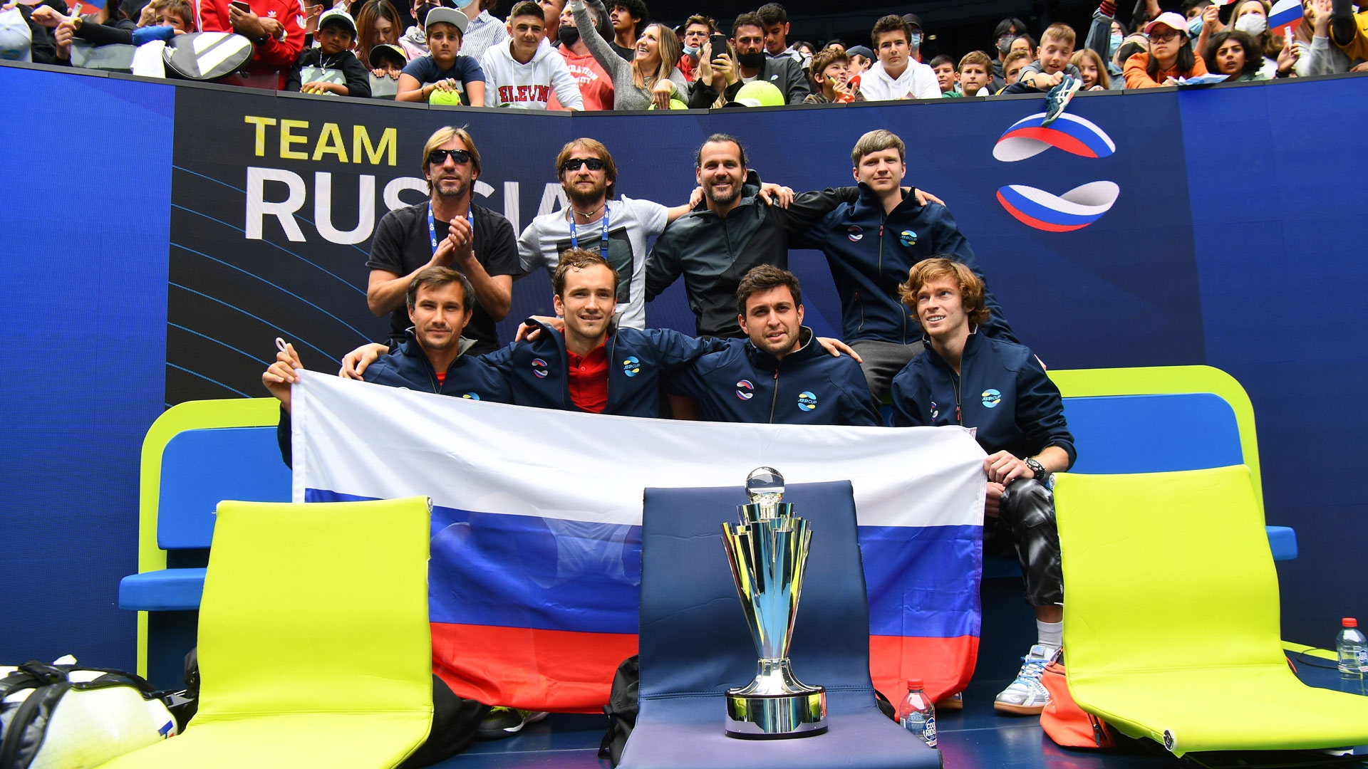 Отборът на Русия стана шампион на ATP Cup 2021!