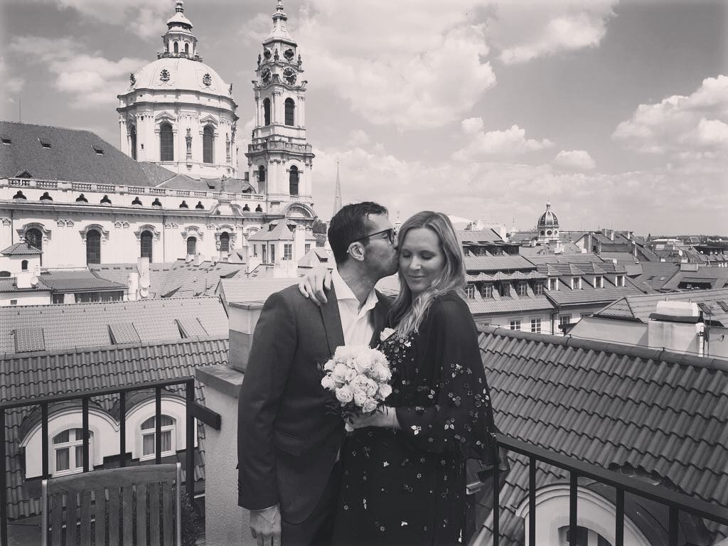 Радек Щепанек и Никол Вайдишова показаха снимки от сватбата