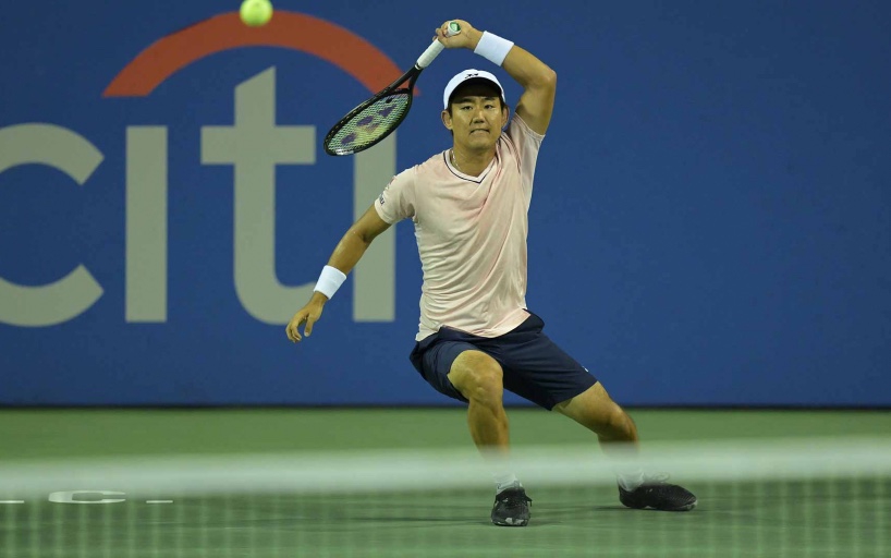 Йошихито Нишиока несъмнено прави най забележителния рейд в своята тенис кариера