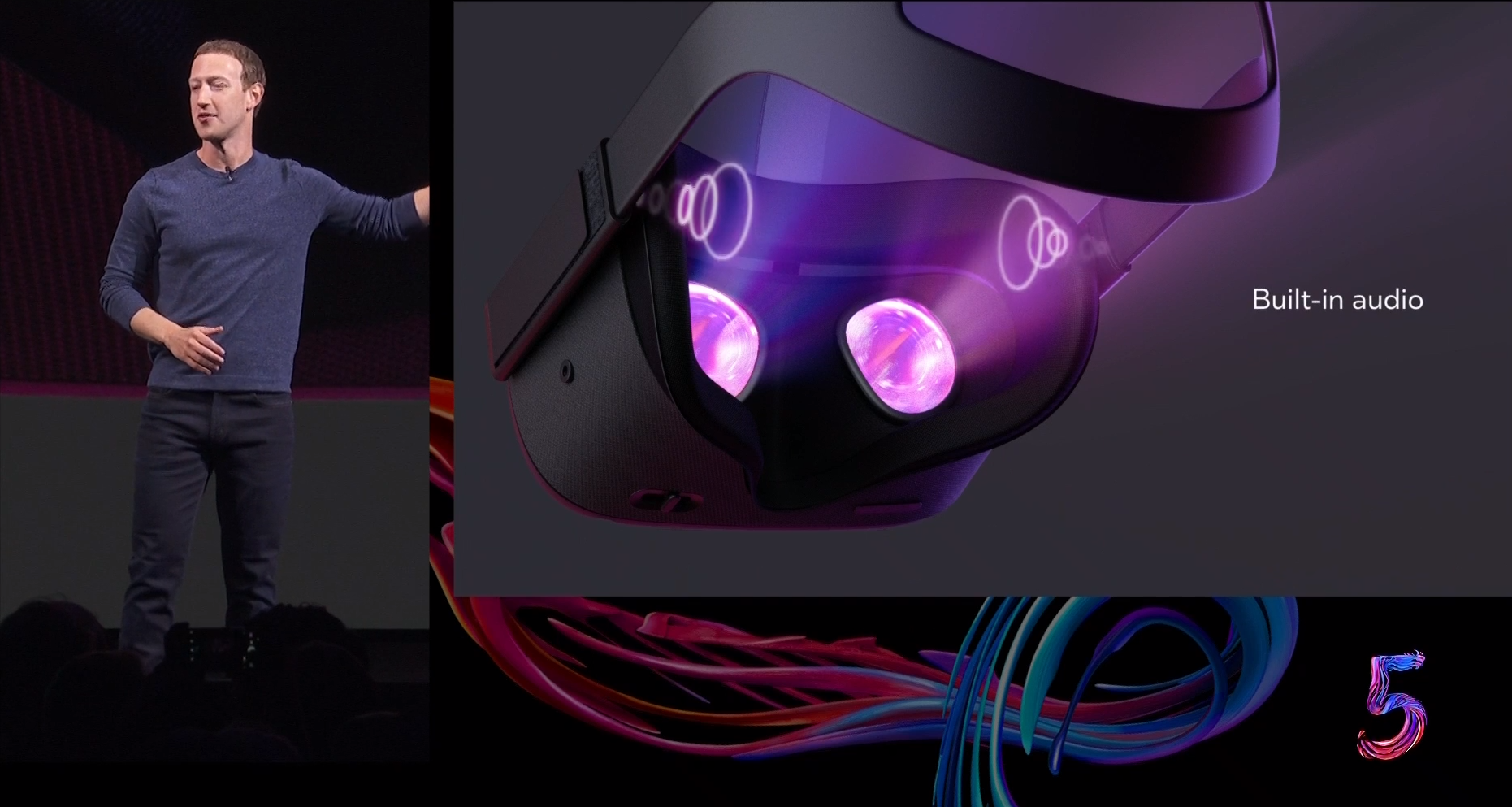Зукърбърг представи шлем за виртуална реалност, играейки тенис (видео)