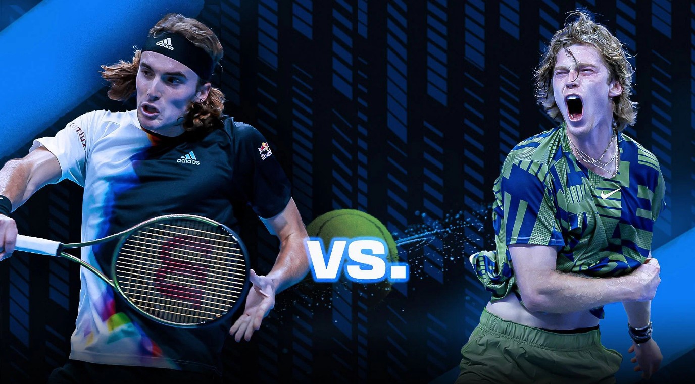 Гледайте на живо: Циципас и Рубльов в спор за последното място на 1/2-финалите в Торино