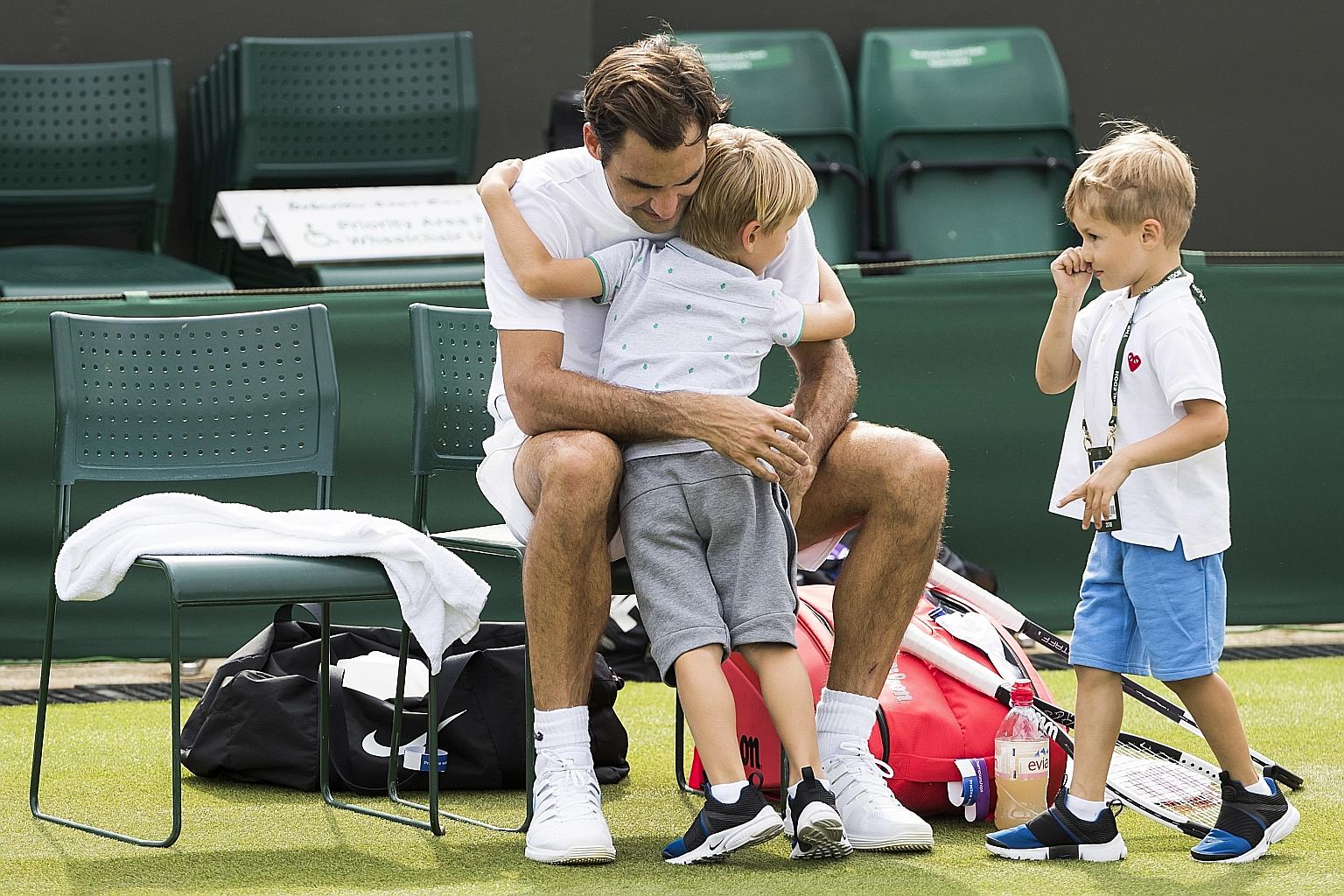 Федерер ще обсъжда още деца с Мирка след края на кариерата си