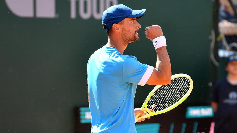 Български 1/2-финалист: Кузманов се разправи с ATP шампион и бивш №39 в Херсонисос!