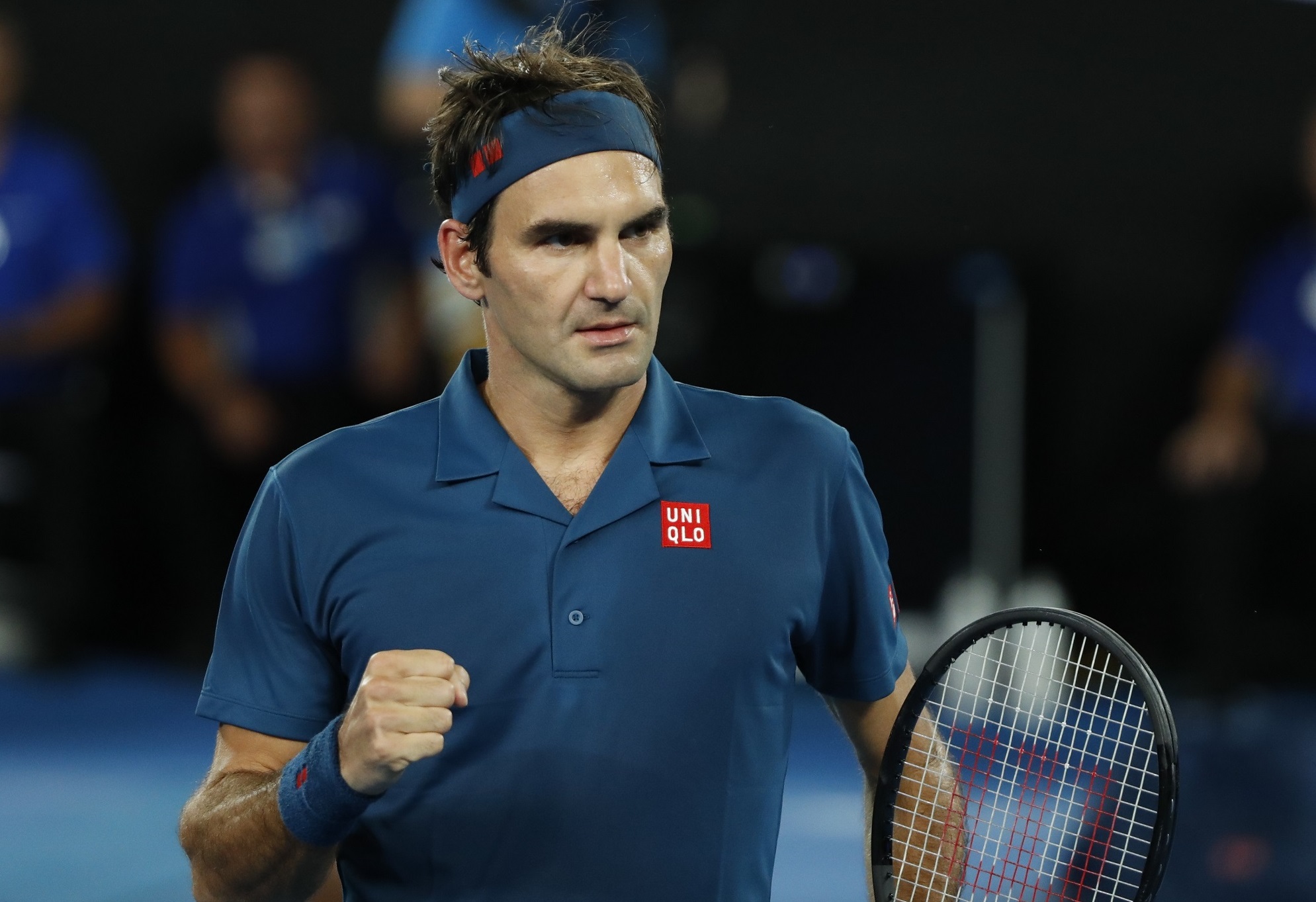 Федерер достигна четвърти кръг без загубен сет (видео)