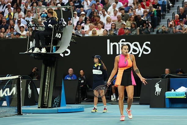 Арина Сабаленка винаги е била една от най шумните състезателки