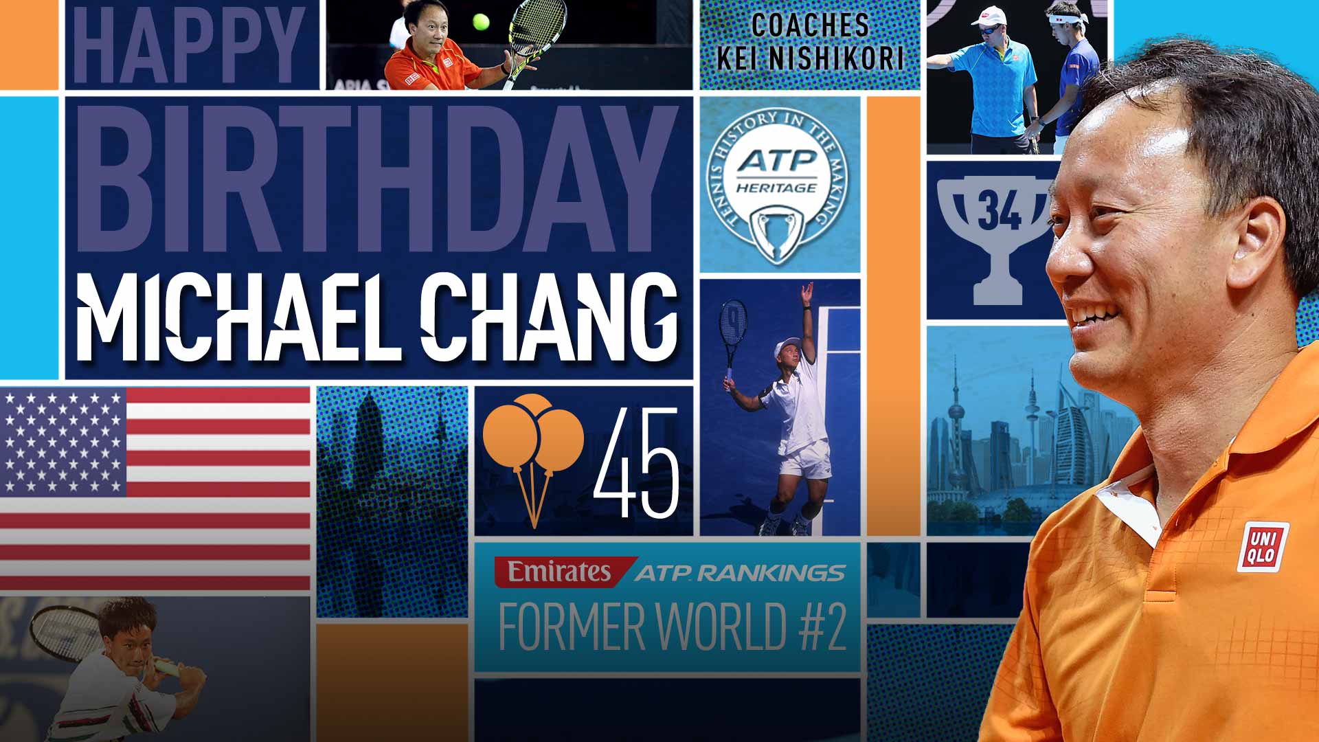 Майкъл Ченг празнува 45-ия си рожден ден