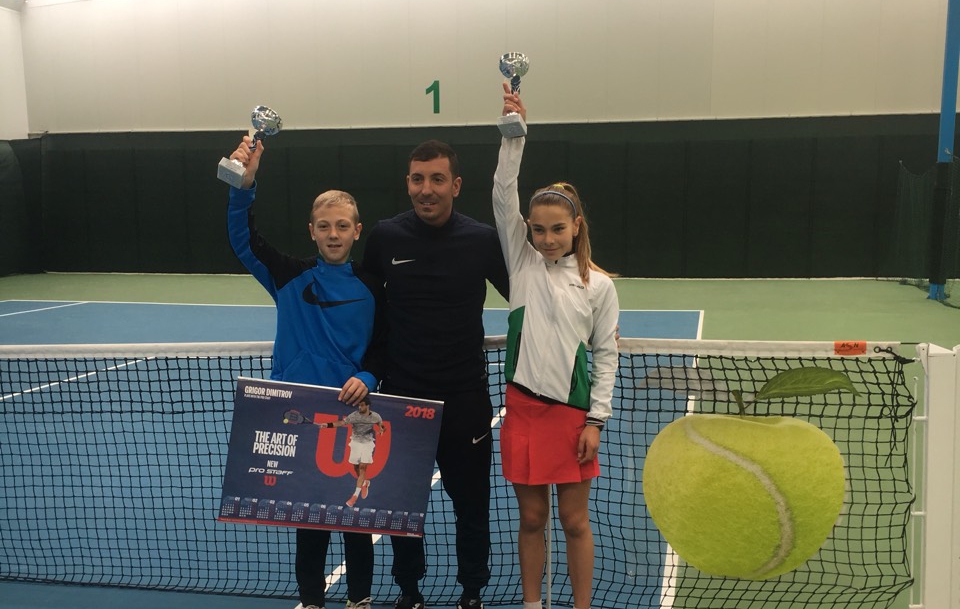 Георги Георгиев и Йоана Константинова спечелиха държавен турнир до 12 години