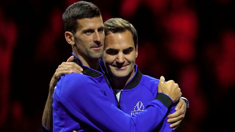 Джокович след днешната си победа: Нека бурно аплодираме Федерер, липсва на всички ни