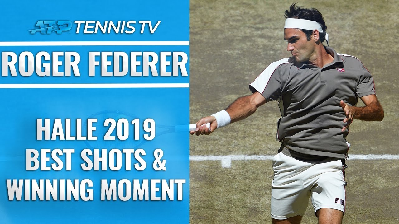 ВИДЕО: Най-доброто от Федерер по пътя към титлата в Хале