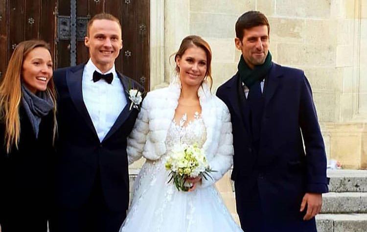 Джокович уважи сватбата на дъщерята на Мариан Вайда в Братислава (снимки)