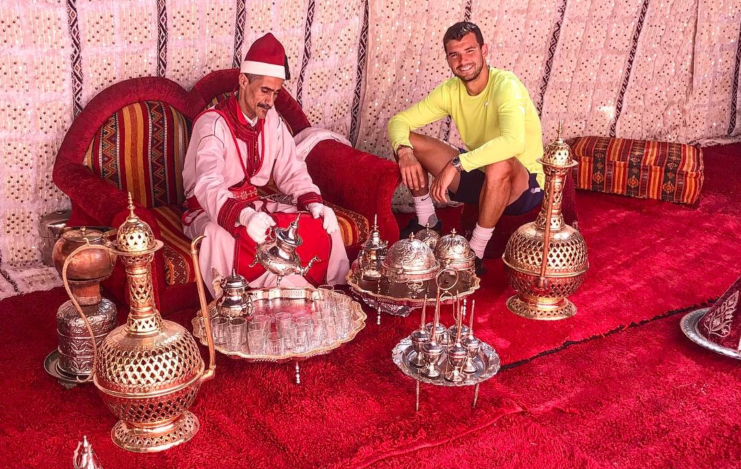 Григор Димитров се докосна до местните традиции в Мароко