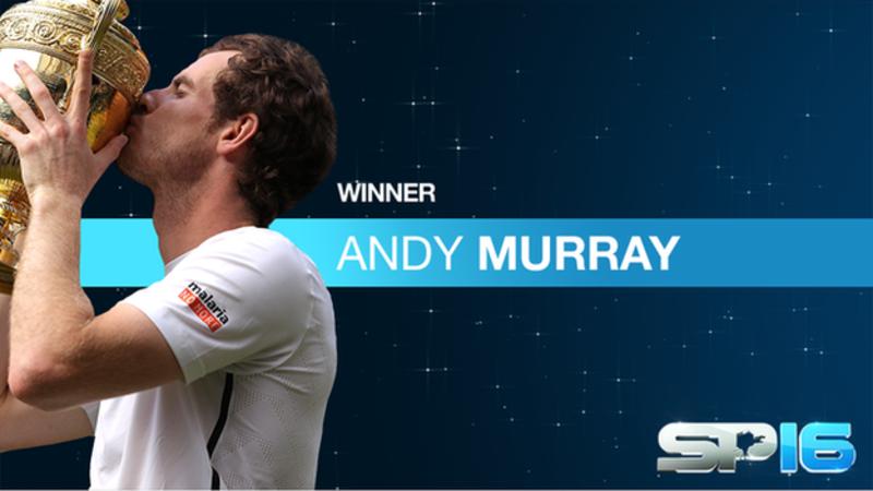 Анди Мъри е най-добрият спортист във Великобритания през 2016