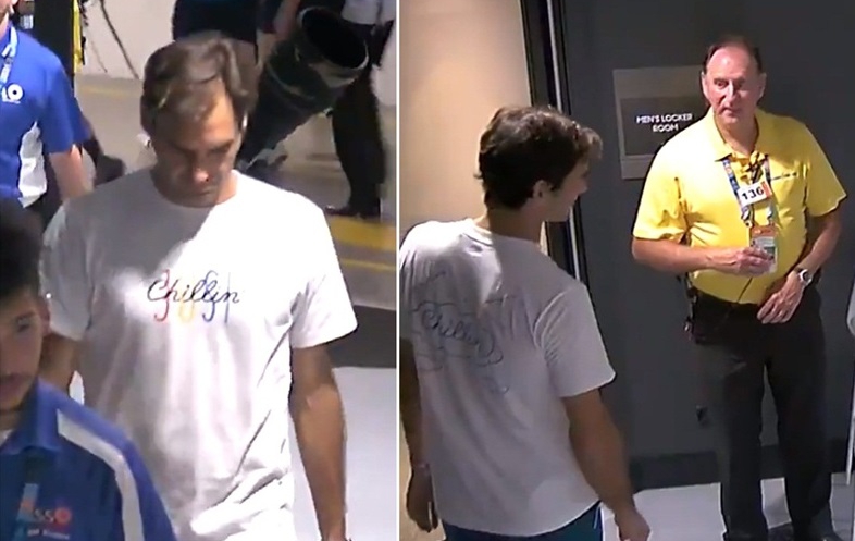Правилата са си правила: Не пуснаха в съблекалнята Федерер без документ (видео)