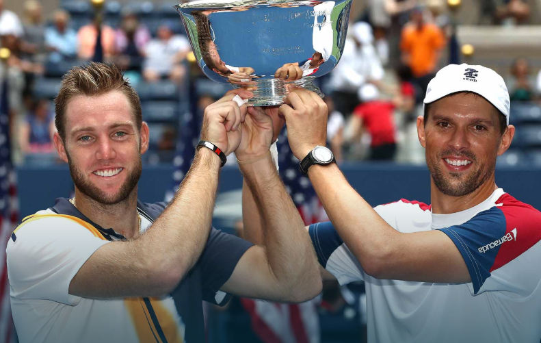 Майк Брайън и Джак Сок триумфираха на US Open при двойките (видео)